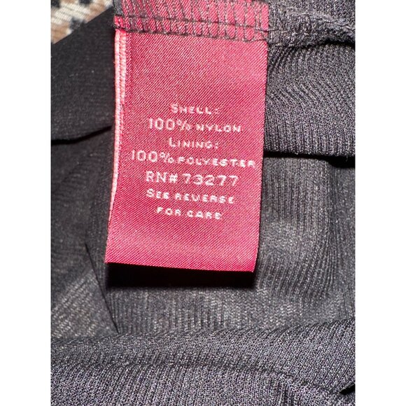 212 Collection Pixel Print Ruched Front Tunic Blouse Short Sleeve City Chic - Picture 10 of 13